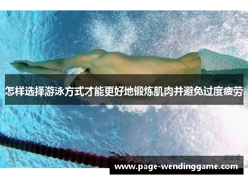 怎样选择游泳方式才能更好地锻炼肌肉并避免过度疲劳
