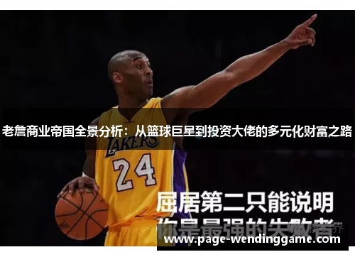 老詹商业帝国全景分析：从篮球巨星到投资大佬的多元化财富之路