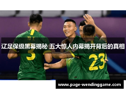 辽足保级黑幕揭秘 五大惊人内幕揭开背后的真相